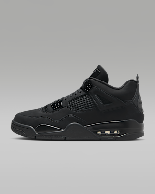 nike air jordan 4 rétro Black Air Jordan 4 Retro 'Black Cat' Men's Shoes. Nike SG